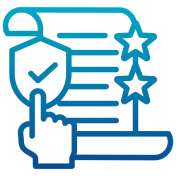 Enterprise-Grade Security and Compliance Icon